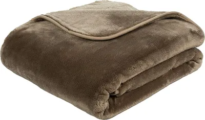 Produktbild von Gözze Kuscheldecke Cashmere-Feeling Premium 130 x 170 cm taupe (71)
