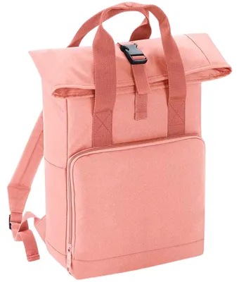 Produktbild von Bagbase - Rucksack, Roll Top, recyceltes Material FK2332 (Einheitsgröße) (Hellrosa)