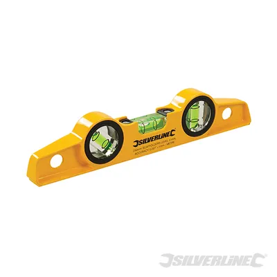 Obrázok produktu pre Magnetická lešenárska vodováha Silverline 250 mm