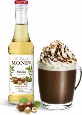 Produktbild von Monin Haselnuss-Kaffeesirup 250 ml