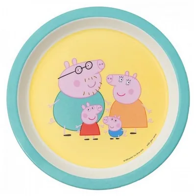 Obrázek produktu pro Dezertní talíř 18 cm Peppa Pig – Petit Jour Paris