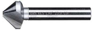 Produktbild von PFERD KES HSSE DIN 335 C90° 23,0, Bohrer, Elektro-Mehrzweckwerkzeug, Stahl, Eisenguss, Nicht-eisenhaltiges Metall, Edelstahl, Aluminium, Kobalt-Legierung Schnellarbeitsstahl (HSS-E)