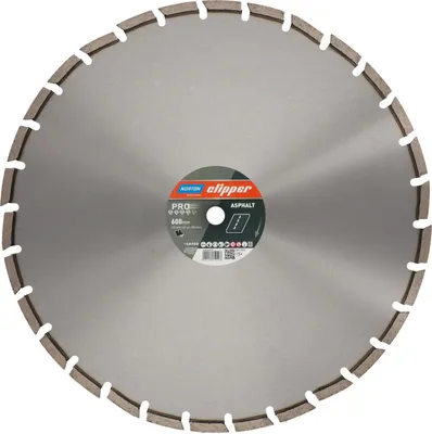 Produktbild von Norton Clipper Diamanttrennscheibe (Ø 600 mm Bohrung 25,4 mm / für Fugenschneider) - 70184631996