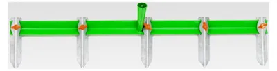 Produktbild von Rillenzieher mit 6 Zinken, 100 cm, verstellbar für den Garten