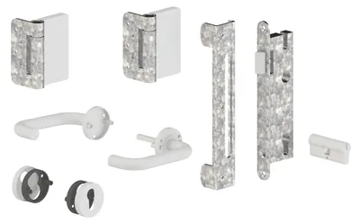 Produktbild von OSMO Beschläge für Einzeltore Edelstahl