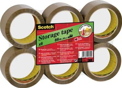 Zdjęcie produktu dla Scotch S5066F6B, 66 m, 50 mm, 6 szt.