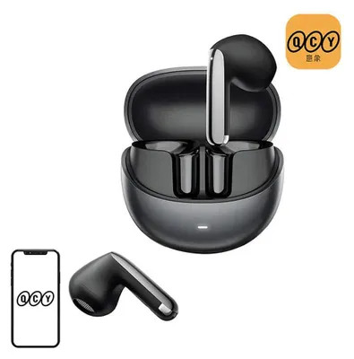 Produktbild von QCY AilyBuds Pro+ True Wireless In-Ear-Kopfhörer mit ANC, LDAC, Bluetooth – Schwarz