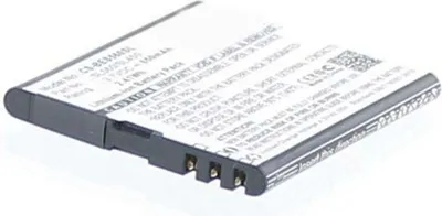 Produktbild von Akku für Bea-fon SL560 Li-Ion 3,7 Volt 650 mAh schwarz.