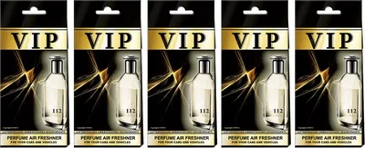 Produktbild von 5x Auto Duft VIP 112, Lufterfrischer Auto,Duftbaum auto,Auto zubehör,Duftspender