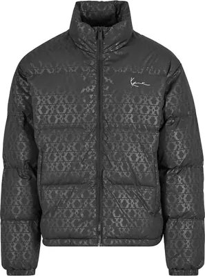 Produktbild von Karl Kani Herren Winter-Pufferjacke Schwarz S