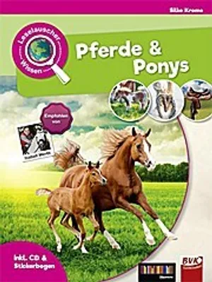 Obrázok produktu pre Leselauscher Wissen: Pferde und Ponys (inkl. CD & Stickerbogen)
