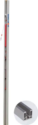 Produktbild von Sport-Thieme Volleyballpfosten 80x80 mm, DVV 2, Mit Flaschenzugsystem