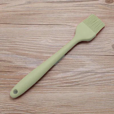 Productafbeelding van Borstel voor het bakken - Keukenborstel - Borstel - Siliconenborstel - Groen - 26 cm - Siliconen - Keukenaccessoires - Keukenbenodigdheden - Bakken - Raspen - Invetten - Vetborstel