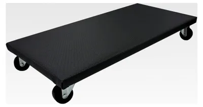 Produktbild von Transportroller 25x50cm 120kg Blumenroller Untersetzer Pflanzenroller Möbelroller