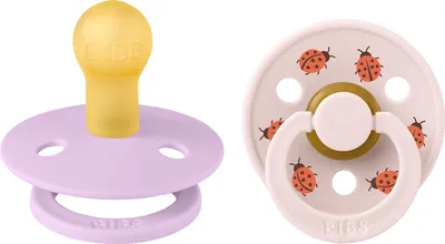 Produktbild von Bibs STUDIO, Klassischer Babyschnuller, Rund, Latex, Junge/Mädchen