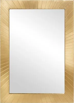 Zdjęcie produktu dla vidaXL Lustro łazienkowe do montażu na ścianie, złote, 50 x 2,5 x 70 cm