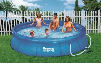 Produktbild von Bestway Fast Set Bazénová súprava s filtračným čerpadlom 305x76cm , 57109
