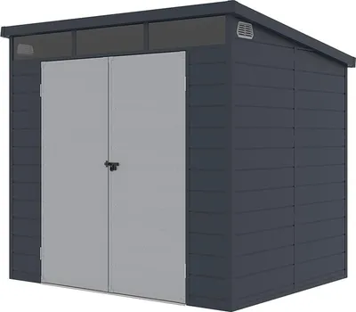 Produktbild von Casetta Box für Gartenwerkzeuge aus Polypropylen 238x191x215cm Bolsena