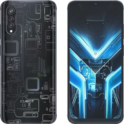 Image de Cubot X70 Tech Black | Smartphone | Triple caméra | Android