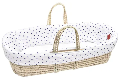 Image de Drap-housse pour matelas de couffin - TU - Bleu | par SEVIRA KIDS