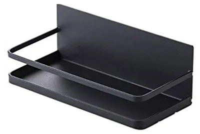 Produktbild von Magnetisches Gewürzregal, einstöckig, magnetische Aufbewahrung für Kühlschrankgewürze.