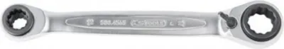 Produktbild von KS TOOLS Ratschen-Doppelringschlüssel 503.4656 Chrom-Vanadium-Stahl 86g