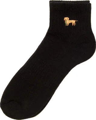 Produktbild von KRAWATTENDACKEL Sneakersocken - verschiedene Farben 001 Schwarz 36 - 40