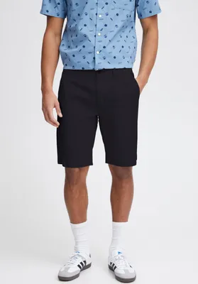 Produktbild von Blend BHWoven Herren Leinenshorts Shorts kurze Hose mit Eingrifftaschen Gürtelschlaufen Leinenmix Regular fit