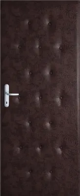 Obrázek produktu pro Čalounění dveří knoflíkem 3 hnědé 95 cm