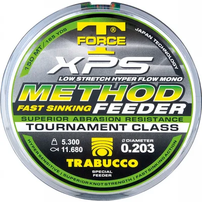 Obrázok produktu pre Metóda Podávacia šnúra Trabucco T-force Xps svetlohnedá 0,283 mm 300 m