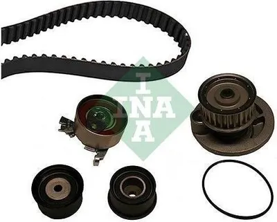 Produktbild von INA Zahnriemensatz + Wasserpumpe für Chevrolet Opel Daewoo