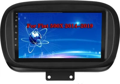 Produktbild von 9" Touchscreen Android Autoradio Navigation GPS CarPlay für FIAT 500X 2014-2019 4GB RAM 64GB ROM