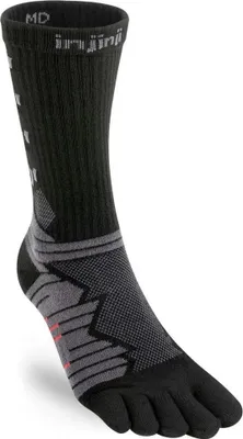 Produktbild von Injinji Ultra Run Crew Coolmax (Polyesterfasern) Socken Schwarz EU 47 1/2 Schwarz EU 47 1/2