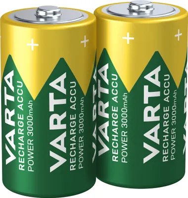 Obrázek produktu pro Varta 56714 101 412, Dobíjecí baterie, C, Nikl-metal hydridová (NiMH), 1,2 V, 2 kusů, 3000 mAh