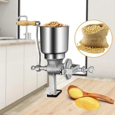 Produktbild von Handgetreide-Mühle - Handbetriebene Getreidemühle - Handmühle für Getreide
