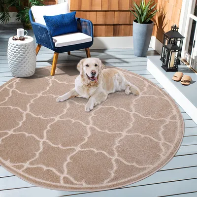 Produktbild von Teppich BERLIN 9003 BEIGE 150x150 RUND