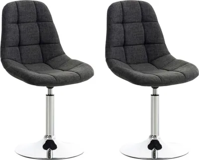 Productafbeelding van CLP 2-delige loungeset Emil met stoffen zitting in een gestikt, crèmekleurig design