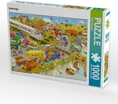 Produktbild von Calvendo Unterwegs 1000 Teile Puzzle quer 640x480mm, Krätschmer Marion; 7432649