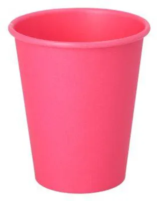 Produktbild von Trinkbecher, Pappe "To Go" 0,2 l Ø 8 cm · 9,2 cm pink