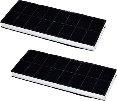Produktbild von Sparset 2x Aktivkohlefilter passend für Bosch Siemens Neff Balay Constructa Küppersbusch Hauben und Umluftsets - Ersatz für 00296178 - CD53030