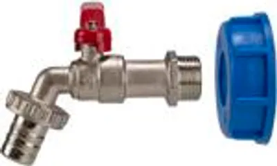 Image de airfit Tankventil, Kugelhahn 1" undÜberwurfmutter 59mm