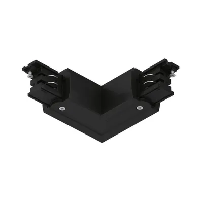 Produktbild von Paulmann 91374, Schienenverbinder, Zimmerdecke, Schwarz, Metall, Kunststoff, 3680 W, 101 mm