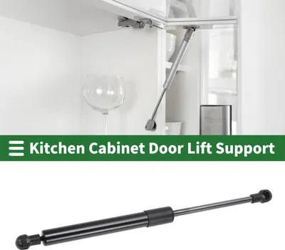 Produktbild von 300mm/11.81" Gasdruckfedern 22lb/100N/10kg Gasfedern Schwarz Kohlenstoffstahl 1 Stück RV Auto Werkzeugkasten Deckel Aufbewahrungsbox Abdeckung Schranktür Abdeckung