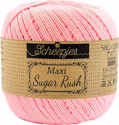 Produktbild von Scheepjes Maxi Sugar Rush 50g (749) Pink