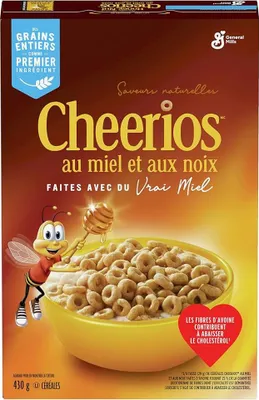 Produktbild von General Mills Honey nut Cheerios Cereal 430g