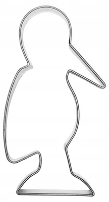 Produktbild von EkoForemki BOCIAN Keksform 7,2 cm Metall