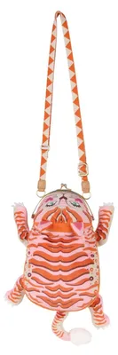 Produktbild von Oilily Umhängetasche Schultertasche Tiger Crossbody Bag Candy Pink orange