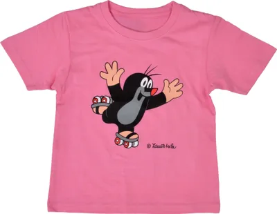 Produktbild von Kurzärmeliges T-shirt Der kleine Maulwurf und Rollschuhe 106-116, 78334B2