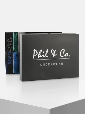 Produktbild von Phil & Co. Berlin Herren Boxer 8-Pack Retropants - Multicolor 4 - Größe L
