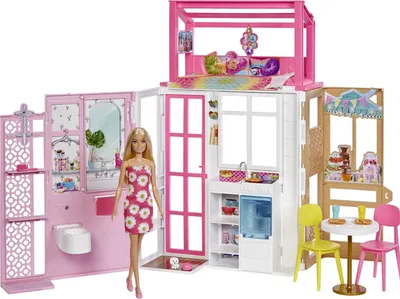Image de Mattel HHY40 - Barbie - Maison de poupées avec poupée